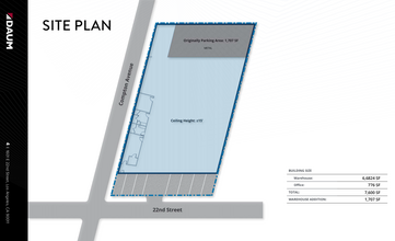 1601 E 22nd St, Los Angeles, CA à louer Plan d  tage- Image 1 de 1