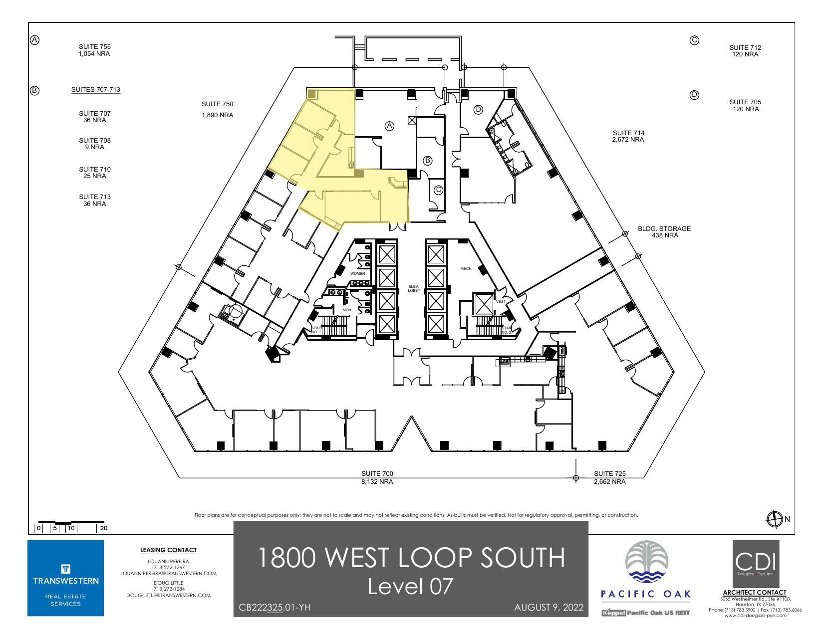 1800 West Loop S, Houston, TX for lease Floor Plan- Image 1 of 1