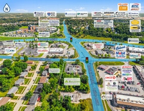 999 Bowles Ave, Fenton, MO - AERIAL map view