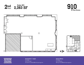 910 W Van Buren St, Chicago, IL for lease Floor Plan- Image 2 of 2