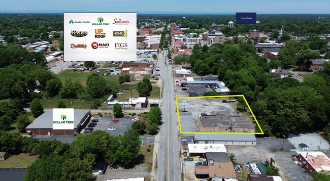 Plus de détails pour 903 S Main St, Anderson, SC - Commerce de détail à vendre