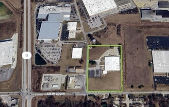 2051 Riverfork Dr, Huntington, IN - AERIAL  map view