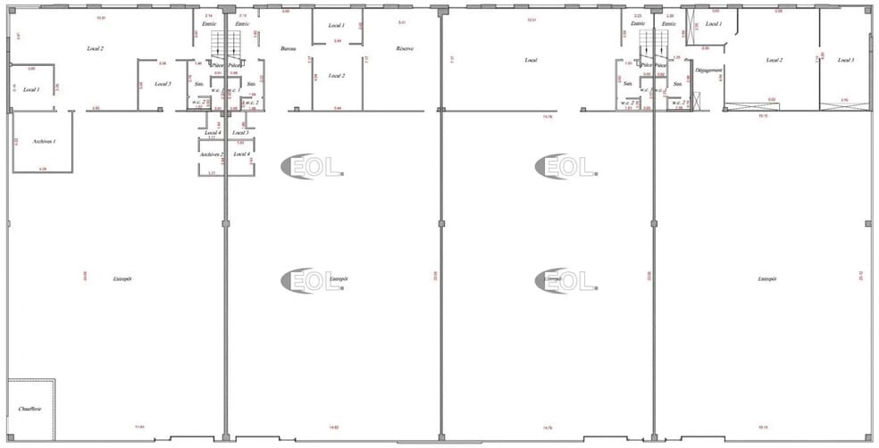 Flex in Gennevilliers for lease - Floor Plan - Image 3 of 13