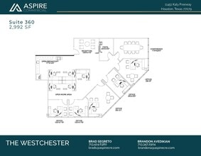 11451 Katy Fwy, Houston, TX for lease Floor Plan- Image 1 of 1