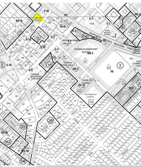108 Church St NE, Vienna, VA for sale - Plat Map - Image 3 of 28