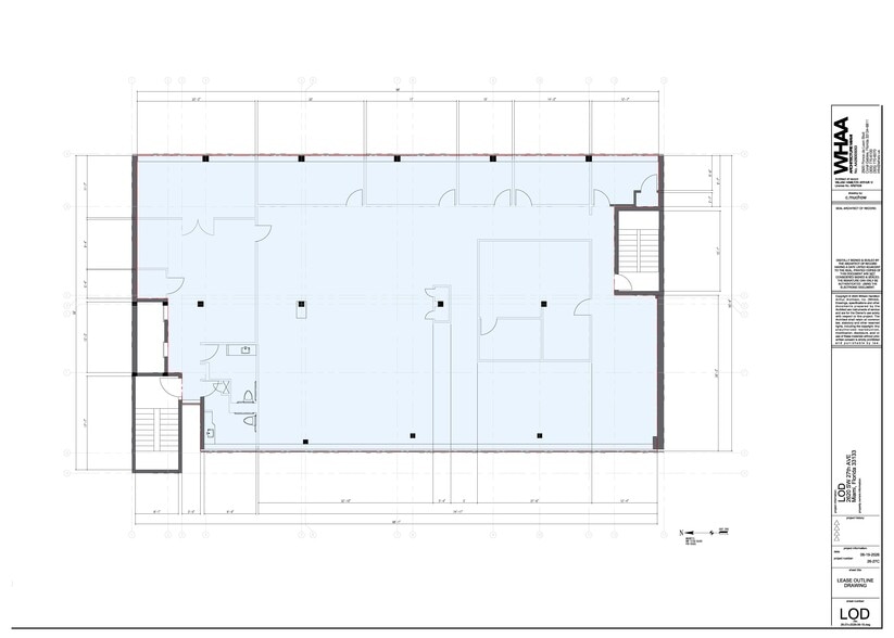 2620 SW 27th Ave, Miami, FL for lease - Floor Plan - Image 2 of 2