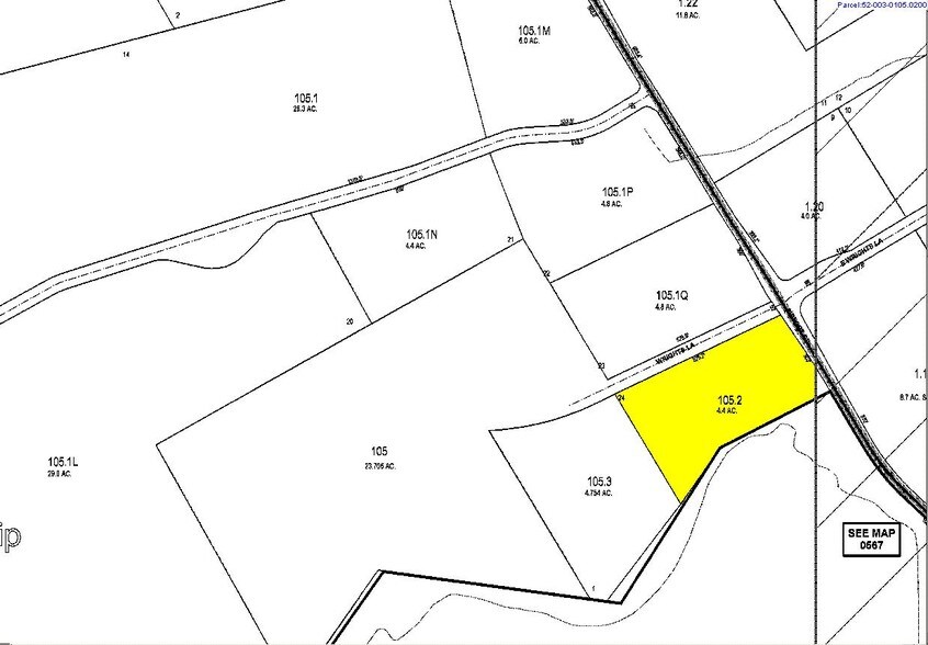 1250 Wrights Ln, West Chester, PA à vendre - Plan cadastral - Image 2 de 11