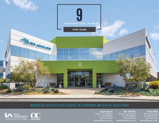 Plus de détails pour 9 Corporate Park, Irvine, CA - Bureau/Médical à louer