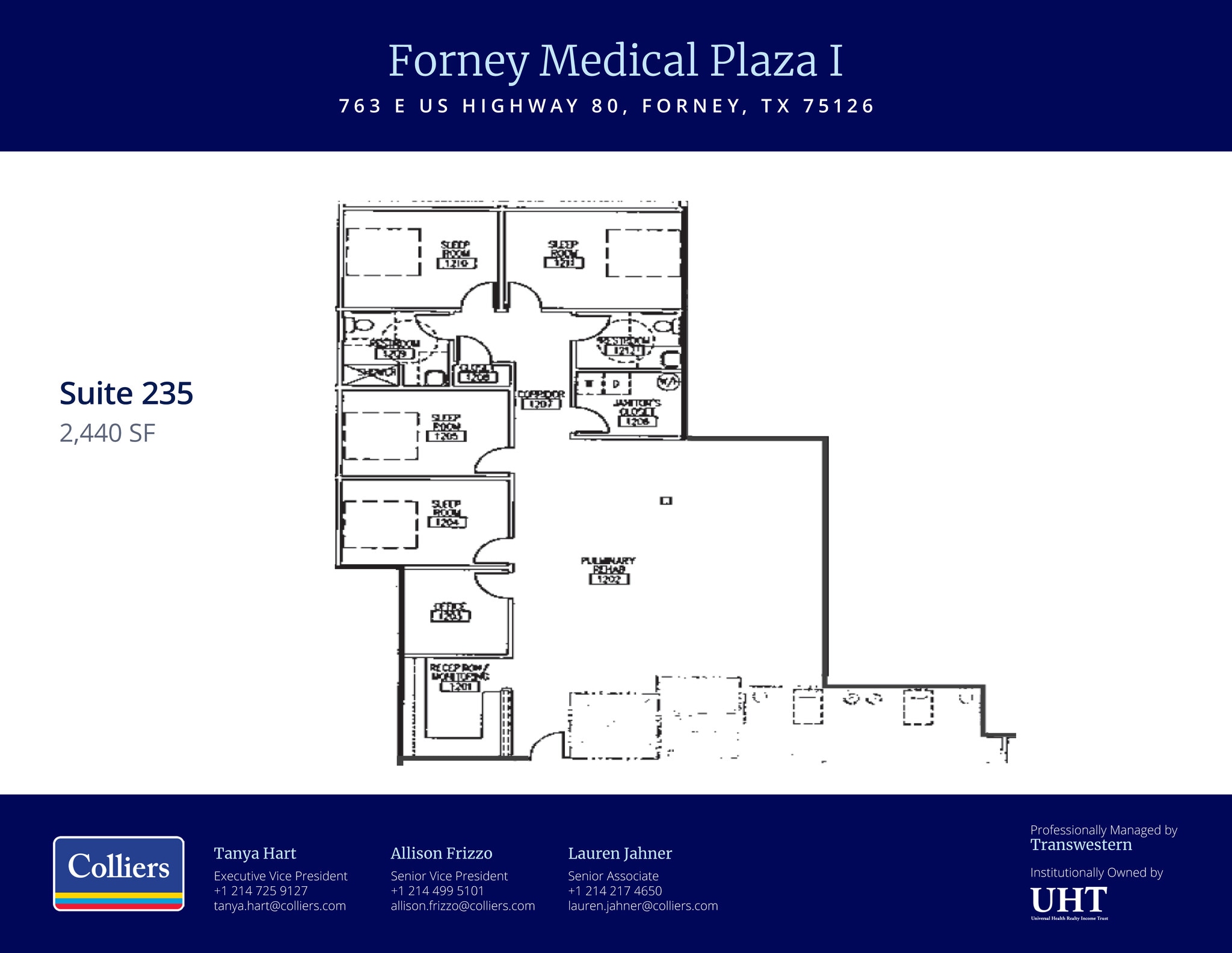 763 E US Highway 80, Forney, TX à louer Plan d’étage- Image 1 de 1