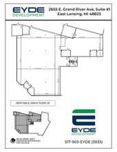 2655 E Grand River Ave, East Lansing, MI à louer Plan de site- Image 1 de 1