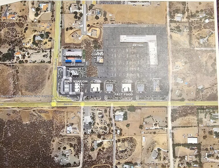 Corner of Scott Rd & Murrieta NE corner rd, Menifee, CA à vendre - Photo du bâtiment - Image 3 de 8