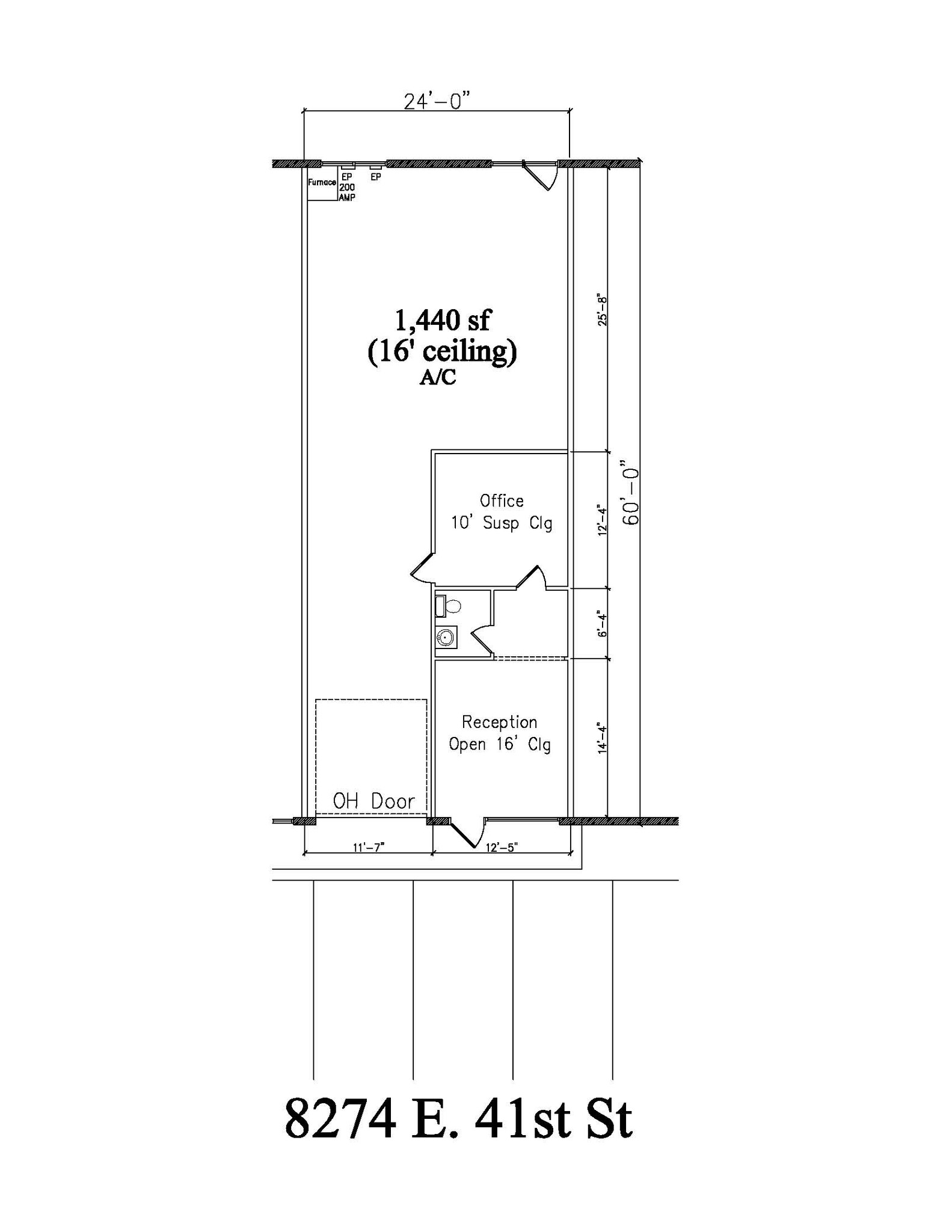 8240-8290 E 41st St, Tulsa, OK for lease Floor Plan- Image 1 of 1