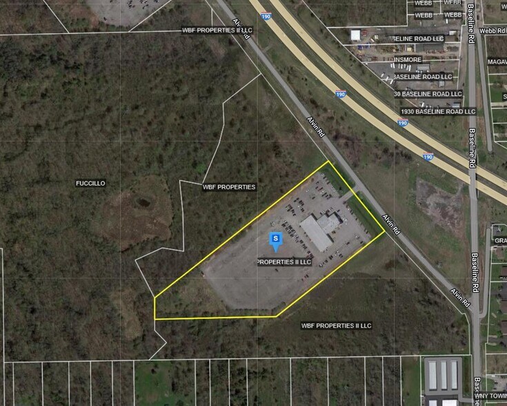 1910 Alvin Rd, Grand Island, NY à vendre - Plan cadastral - Image 3 de 3