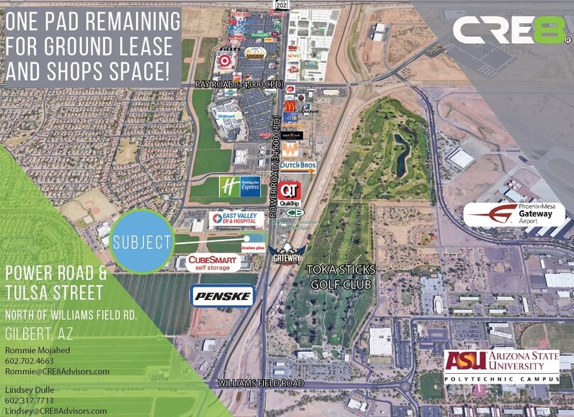 Power Road & Tulsa Street, Gilbert, AZ for lease - Building Photo - Image 1 of 5