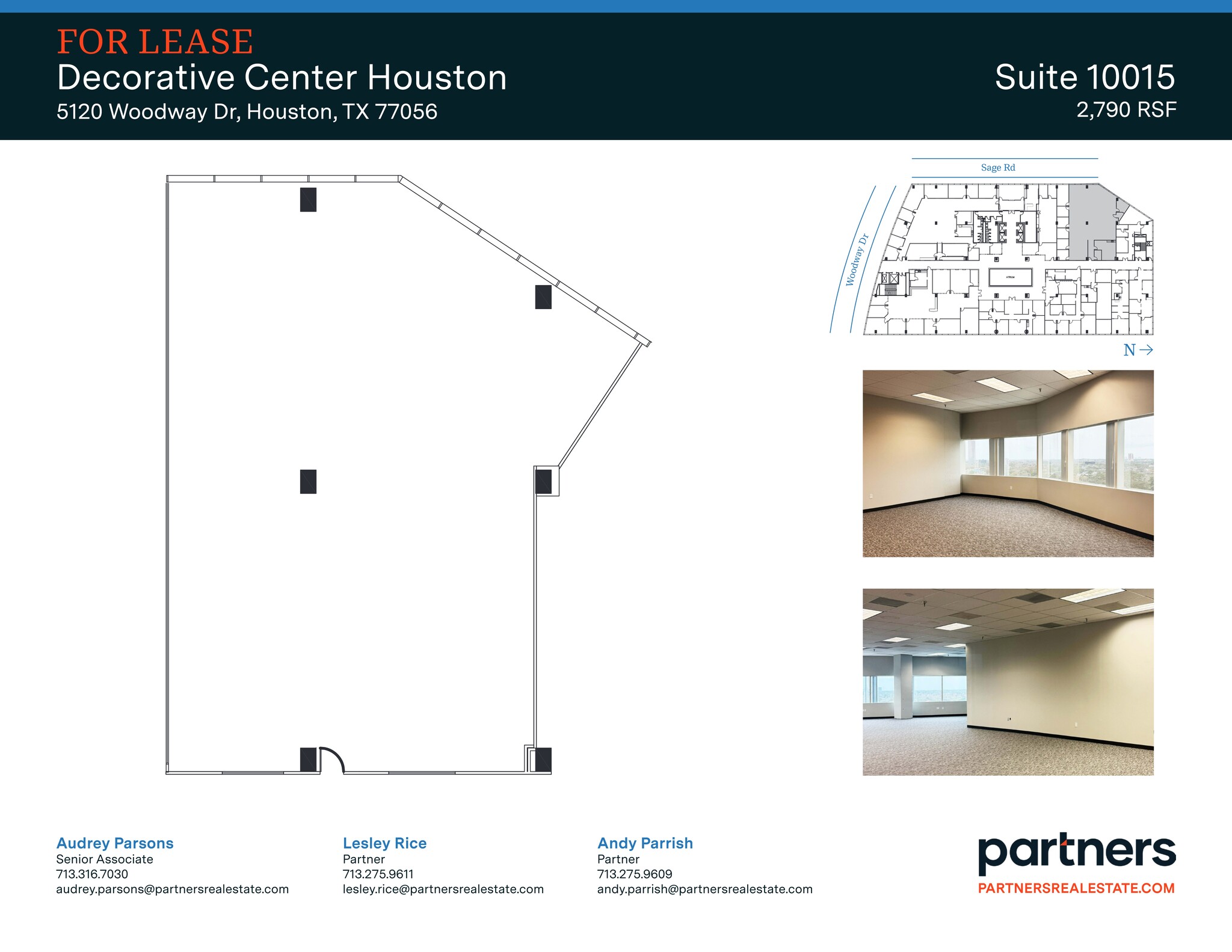 5120 Woodway Dr, Houston, TX for lease Site Plan- Image 1 of 1