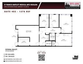 2996 Kate Bond Rd, Bartlett, TN for lease Floor Plan- Image 1 of 1