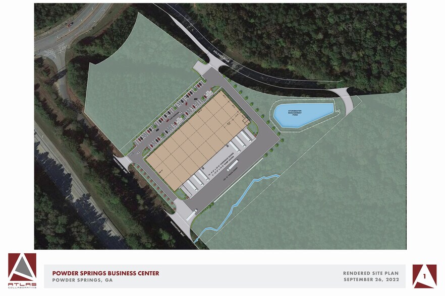 4775 Innovative Way, Powder Springs, GA à louer - Plan de site - Image 2 de 5