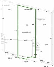 1000-1016 King St E, Hamilton, ON for lease Floor Plan- Image 1 of 1