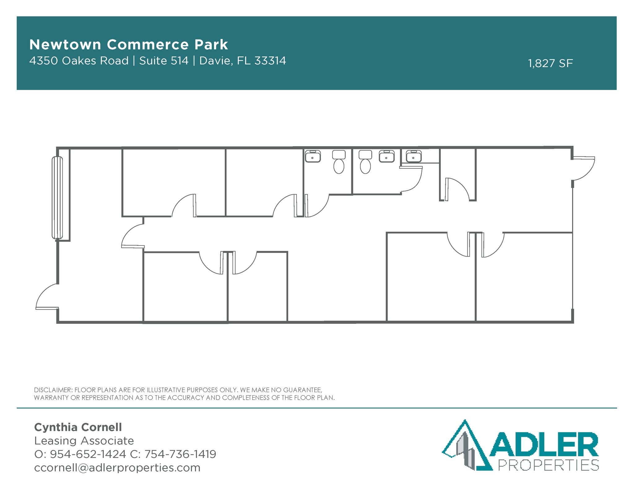 4350-4380 Oakes Rd, Davie, FL à louer Photo du bâtiment- Image 1 de 13