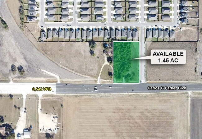 More details for NEC Carlos G. Parker & Pivot Dr, Taylor, TX - Land for Sale