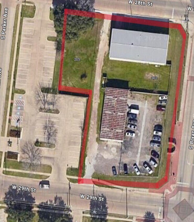 300 S Bryan Ave, Bryan, TX à vendre Aérien- Image 1 de 2