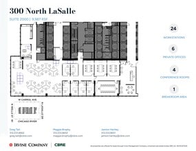 300 N LaSalle St, Chicago, IL à louer Plan de site- Image 1 de 1