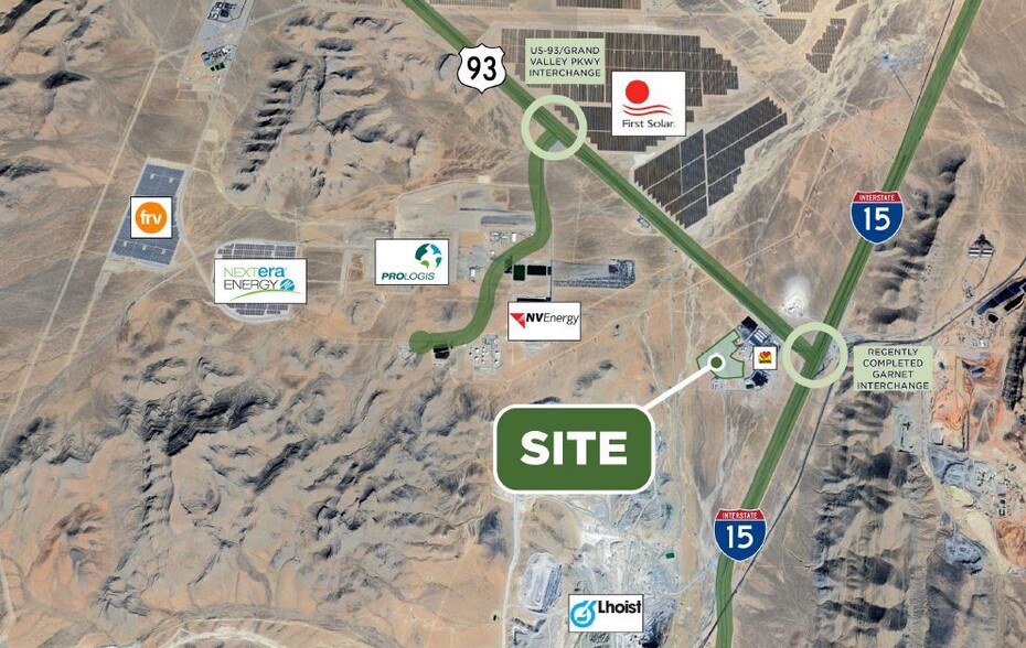 ±30 Acres IOS Available | Divisible To Suit, North Las Vegas, NV à louer - Photo du b timent - Image 1 de 1