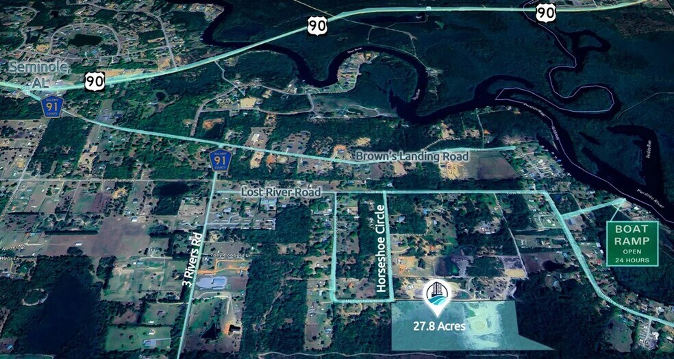 Lost River Rd, Seminole, AL à vendre - Photo du bâtiment - Image 2 de 9