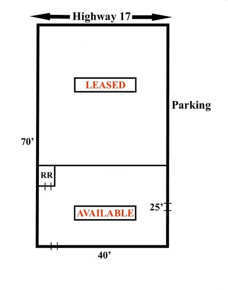 16525 Us-17 Hwy N, Hampstead, NC à louer - Plan d’étage - Image 2 de 2
