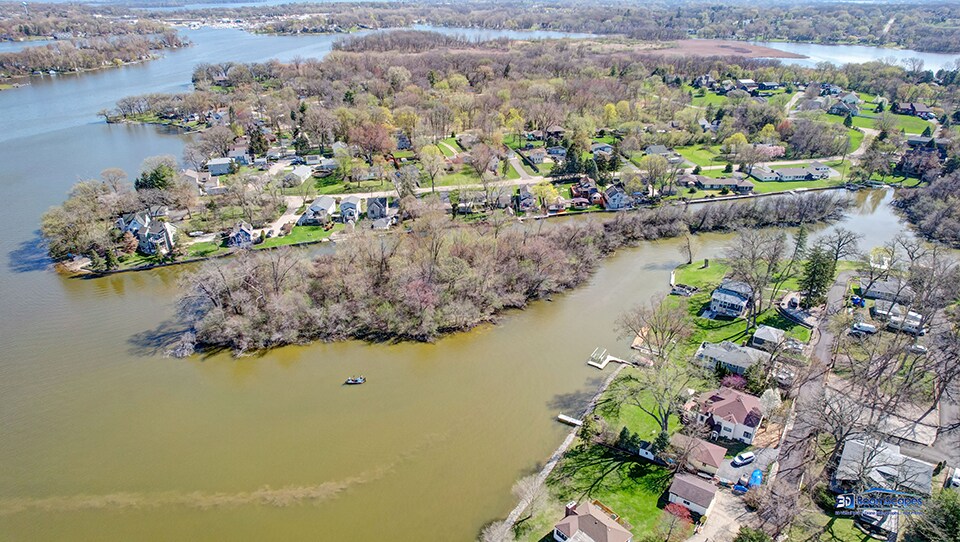 35116 N Lake Matthews Trl, Ingleside, IL à vendre - Aérien - Image 3 de 10