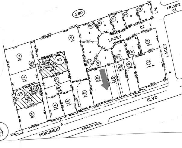 1511 Monument Blvd, Concord, CA for lease - Plat Map - Image 3 of 4