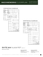 1400 NW Northrup St, Portland, OR à louer Plan d’étage- Image 2 de 6