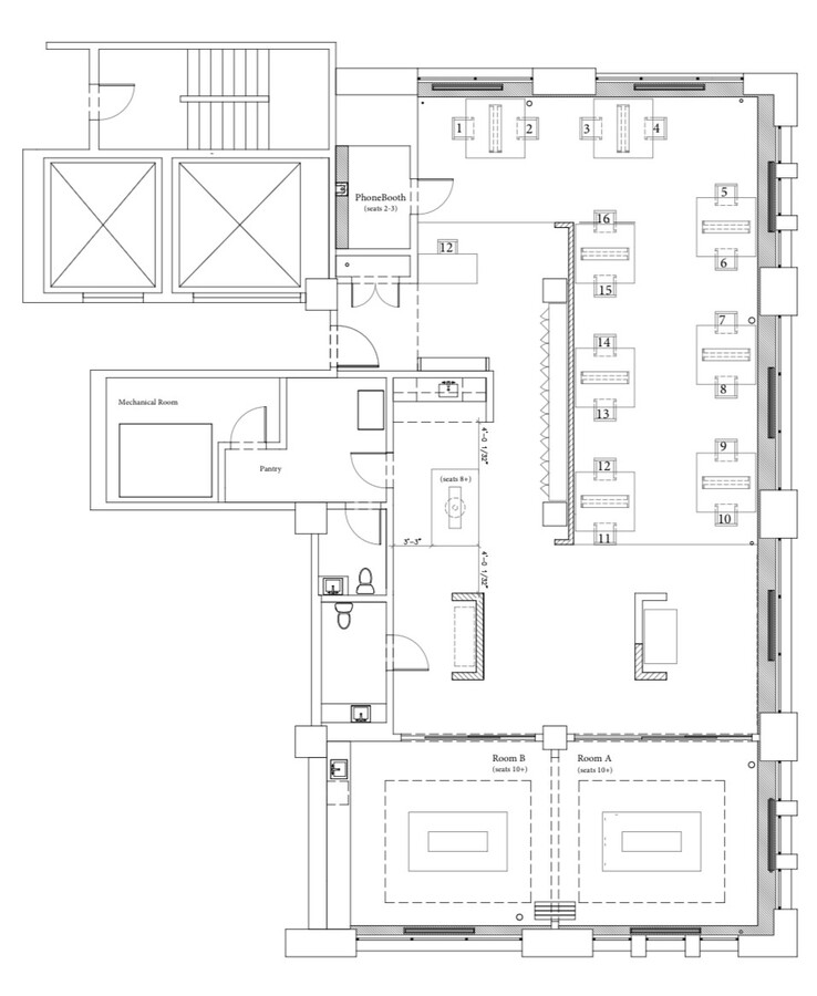 145 Hudson St, New York, NY 10013 - Unit 5B - - Floor Plan - Image 2 of 5