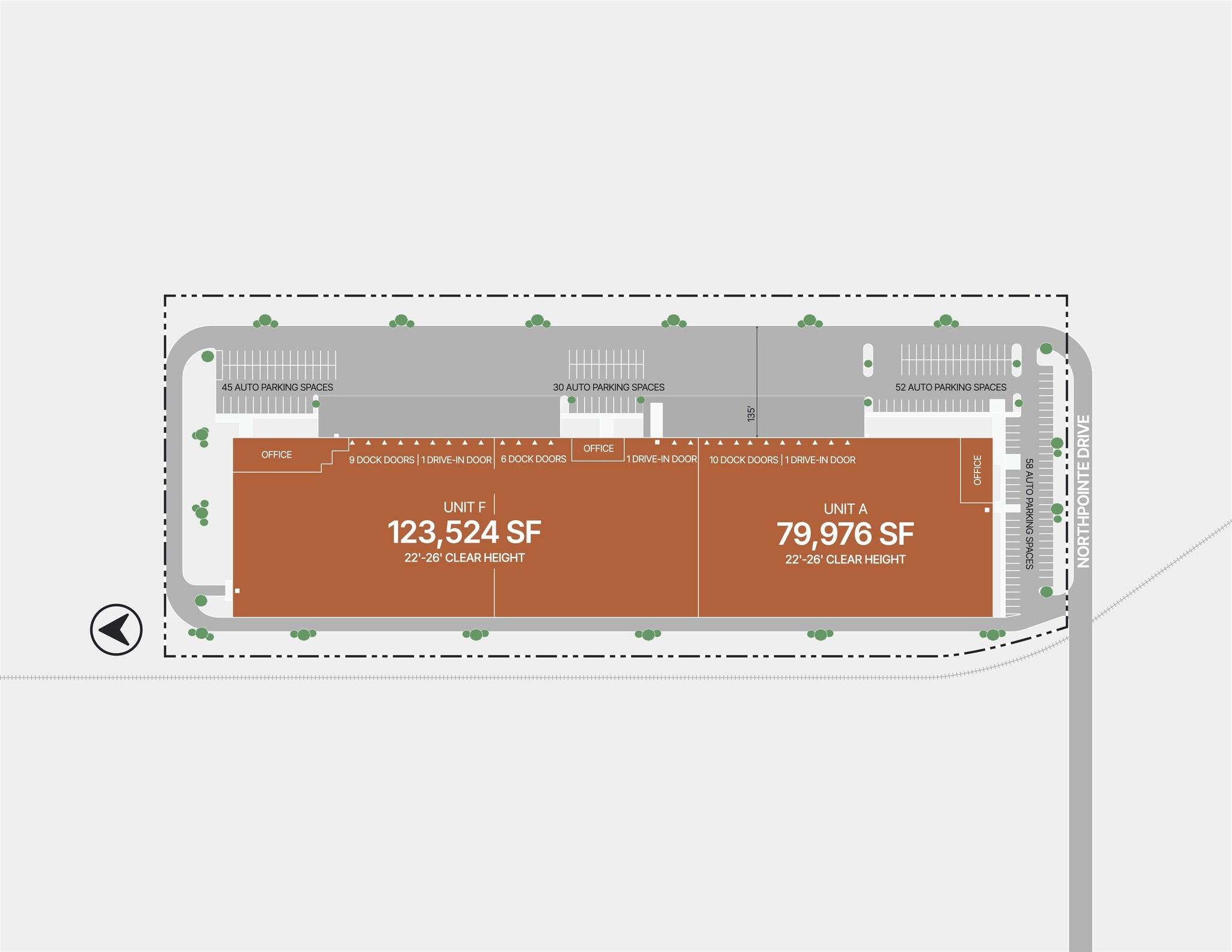 375 Northpointe Dr, Fairfield, OH à louer Plan de site- Image 1 de 1