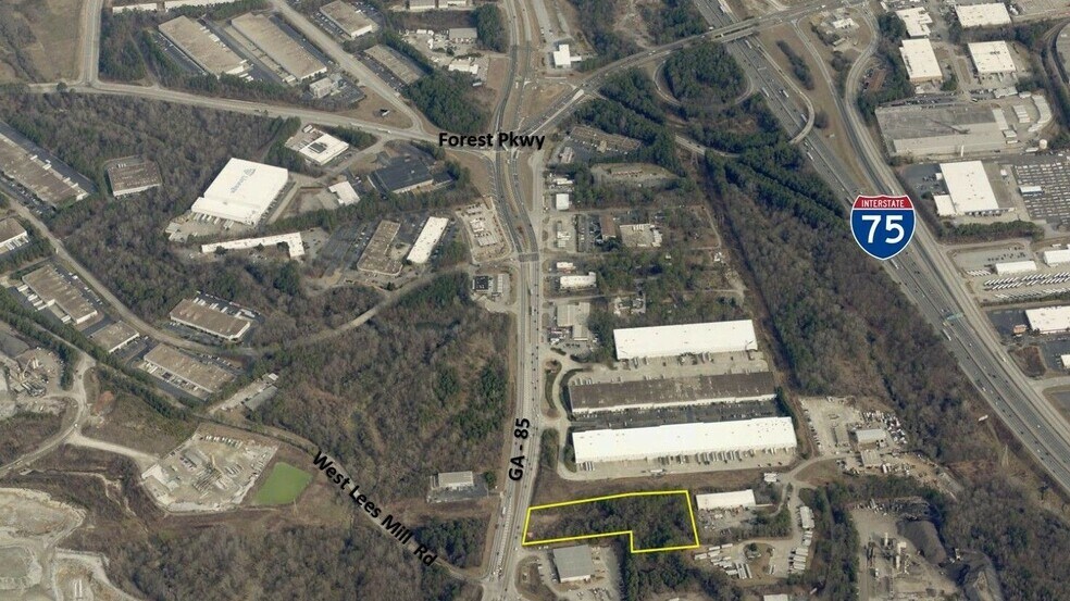 5410 Georgia Highway 85, Forest Park, GA à vendre - Aérien - Image 2 de 3