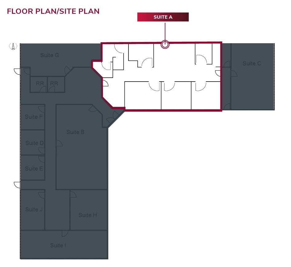 301 W Bonita Ave, San Dimas, CA à louer Plan d’étage- Image 1 de 1