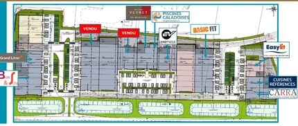 Retail in Anse for lease Site Plan- Image 2 of 2