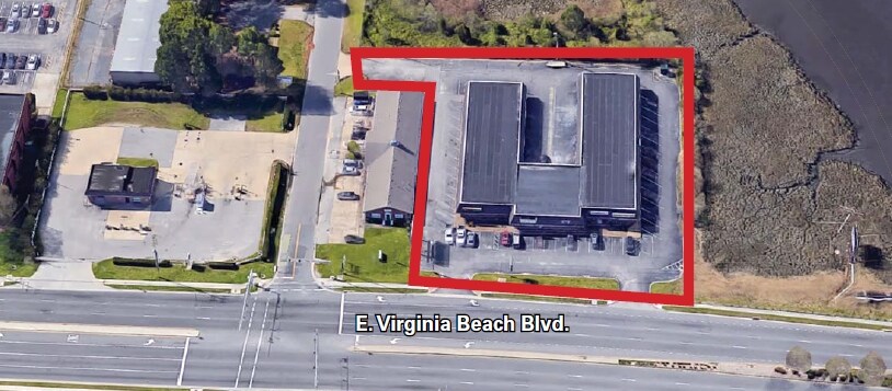 5121 E Virginia Beach Blvd, Norfolk, VA à vendre - Photo du bâtiment - Image 3 de 7