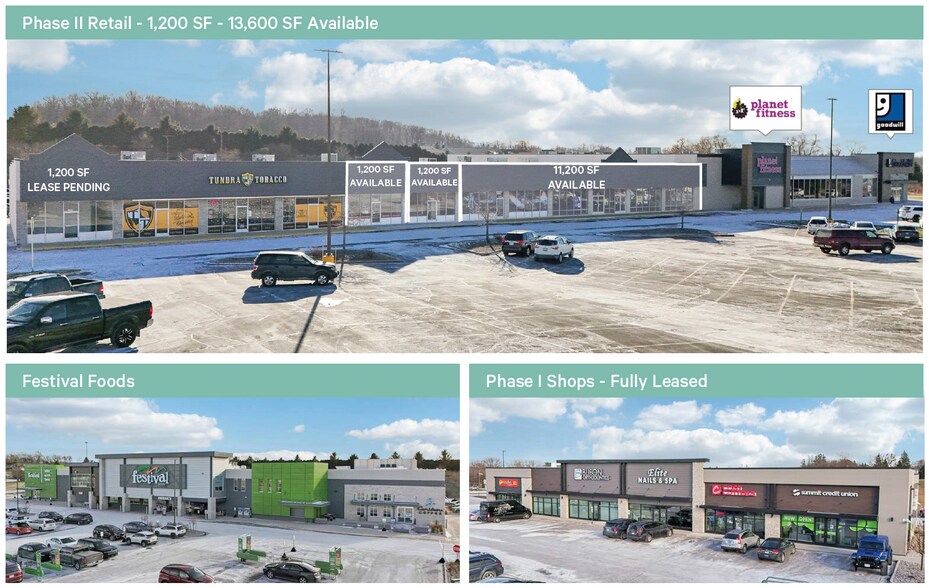 1201-1257 Bell Ave, Hartford, WI à louer - Photo du bâtiment - Image 2 de 5