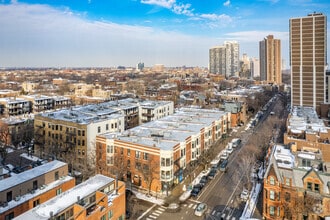 1710-1716 N Wells St, Chicago, IL - Aerial  map view