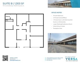 111 S Lincolnway, North Aurora, IL for lease Floor Plan- Image 1 of 1