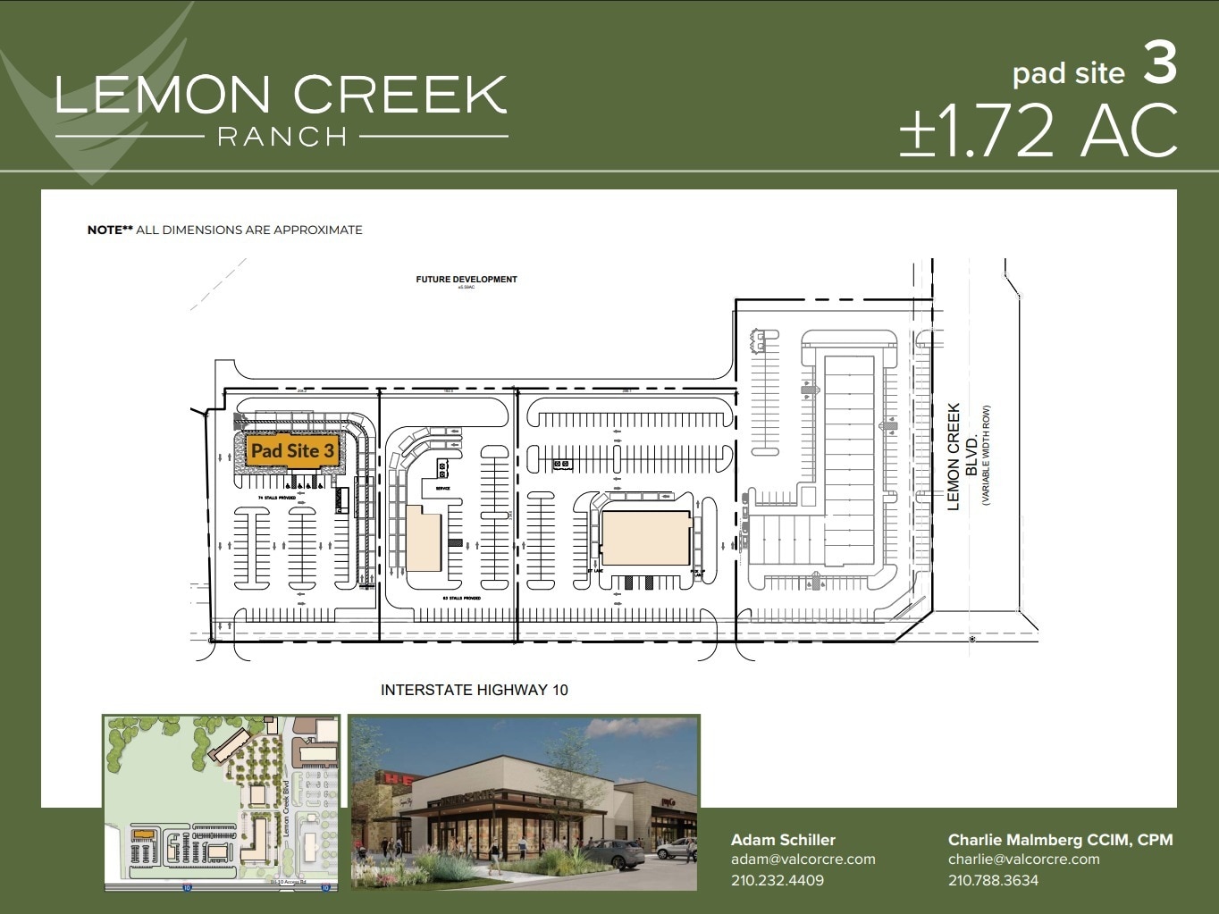 I-10 W & Balcones Creek Dr, Boerne, TX for lease Floor Plan- Image 1 of 1