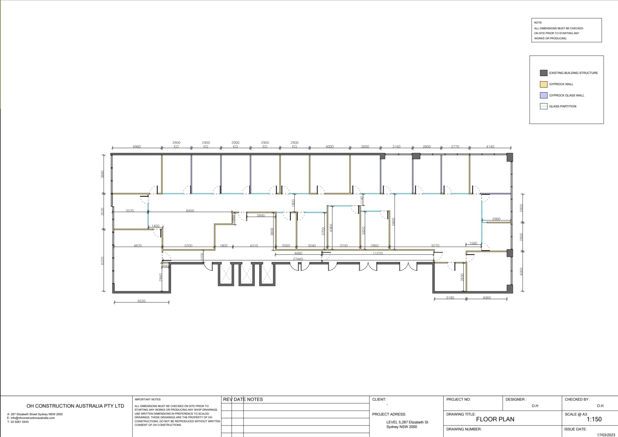 287 Elizabeth St, Sydney à louer Plan d’étage- Image 1 de 1