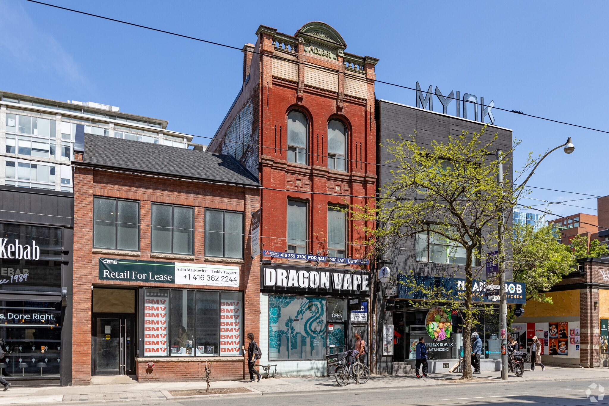 242 Queen St W, Toronto, ON à vendre Photo du bâtiment- Image 1 de 3