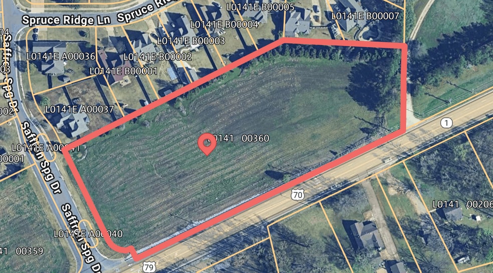 Hwy 70 & Evergreen Rd, Lakeland, TN for sale - Aerial - Image 1 of 1