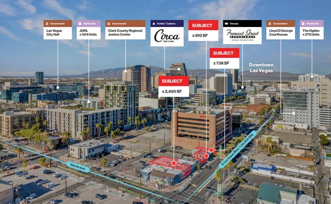 Plus de détails pour 616-628 S Las Vegas Blvd, Las Vegas, NV - Commerce de détail à louer