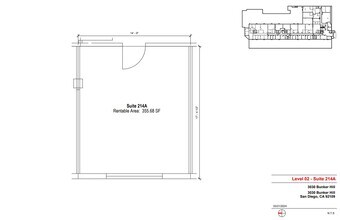 3030 Bunker Hill St, San Diego, CA for lease Floor Plan- Image 1 of 1