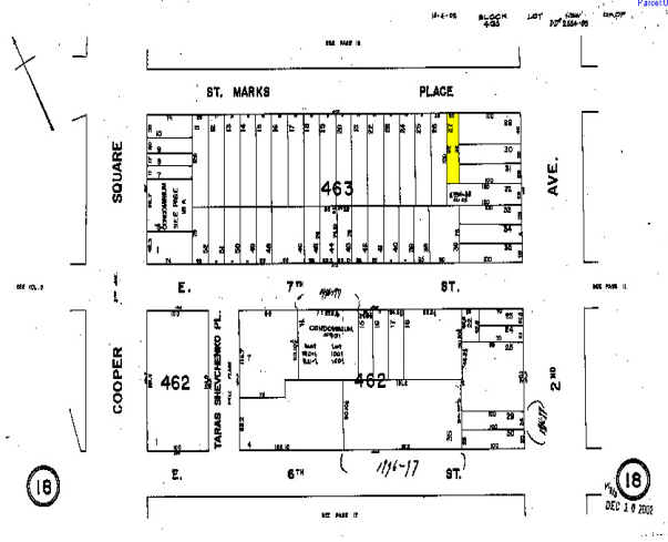 34 Saint Marks Pl, New York, NY for lease - Plat Map - Image 2 of 5