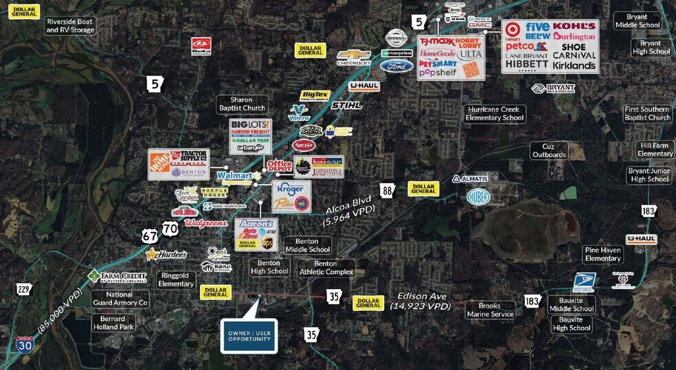 901 Edison Ave, Benton, AR à vendre - Photo du bâtiment - Image 2 de 3