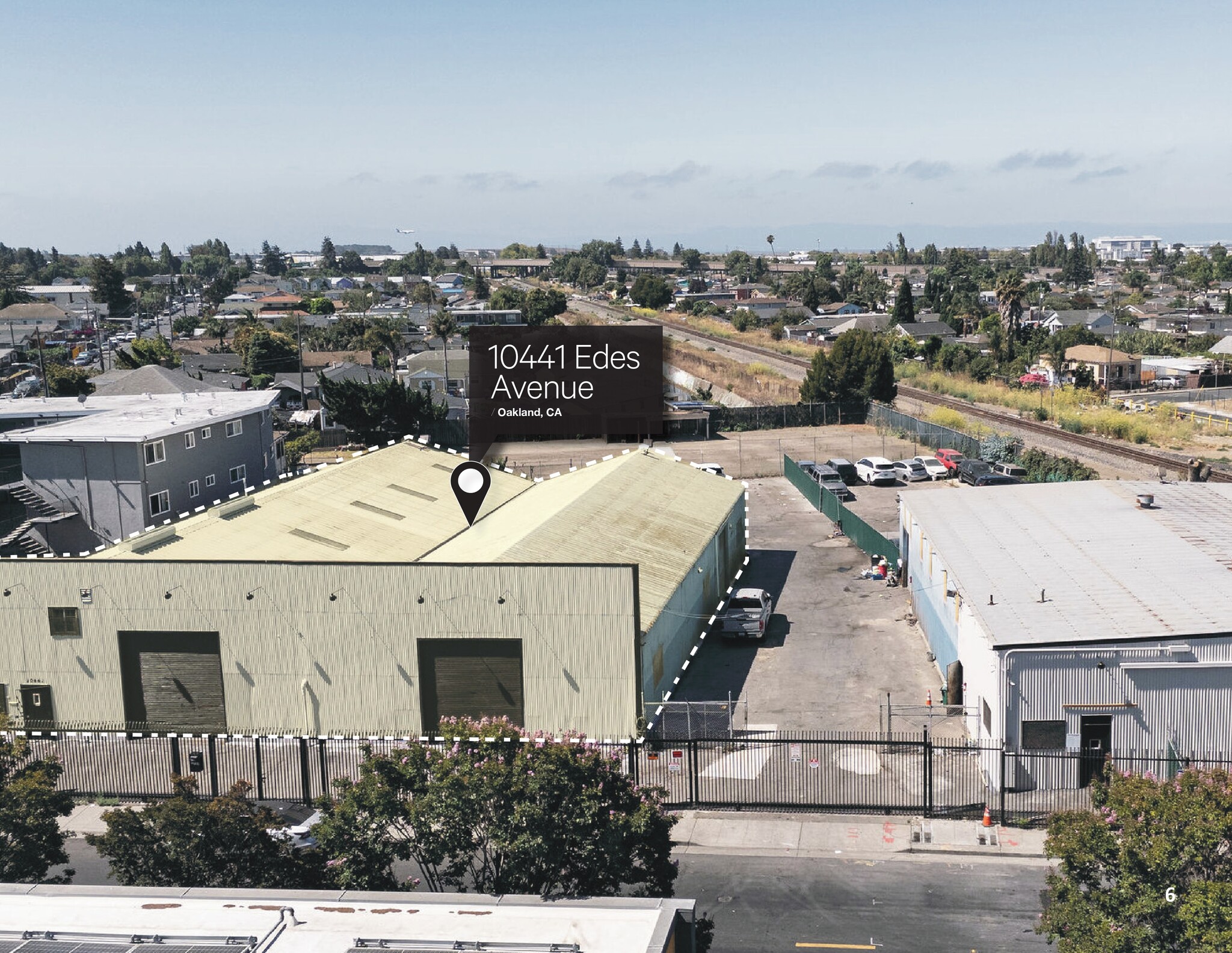 10441 Edes Ave, Oakland, CA for lease Aerial- Image 1 of 8